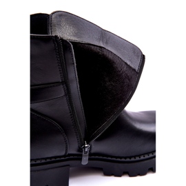 Bottes de Jodhpur pour femmes avec une décoration noire le noir 3