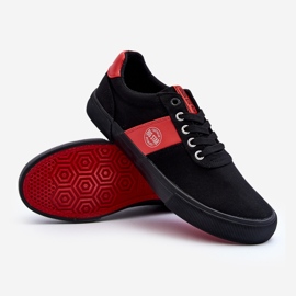 Baskets en tissu pour hommes Big Star JJ174255 Noir 1