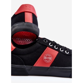 Baskets en tissu pour hommes Big Star JJ174255 Noir le noir 2