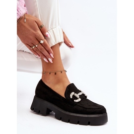 Mocassins Femme Avec Décoration Noir Ellise le noir 1 Mocassins Femme Avec Décoration Noir Ellise le noir 1