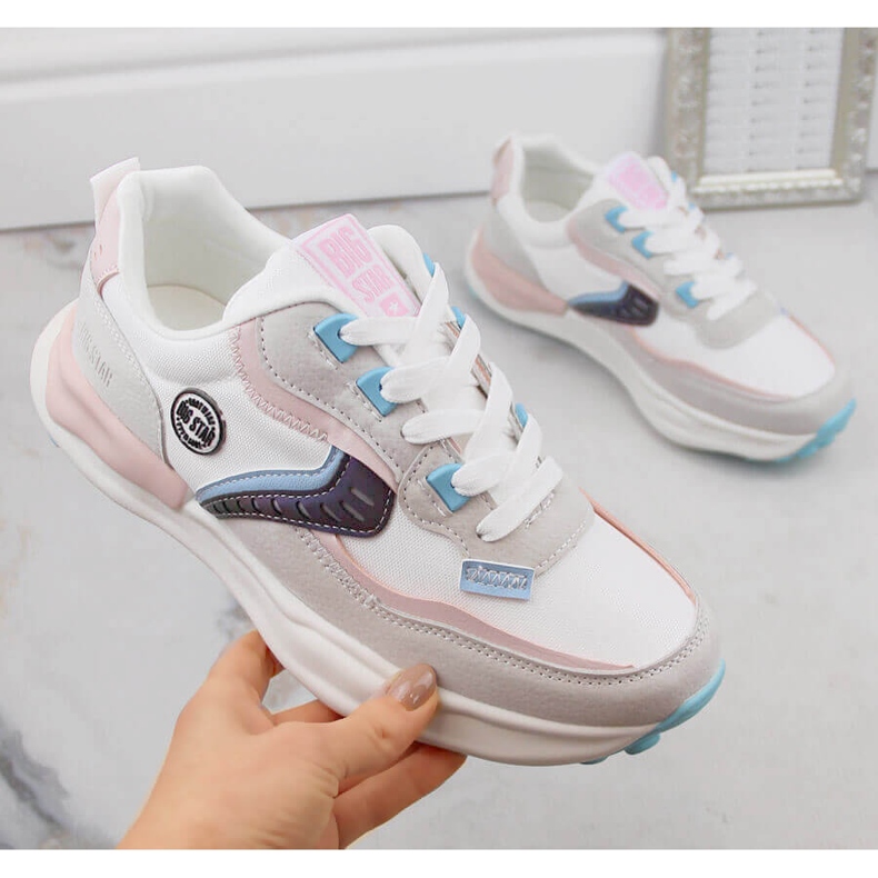 Chaussures de sport multicolores pour femmes Big Star KK274097 1 Chaussures de sport multicolores pour femmes Big Star KK274097 1