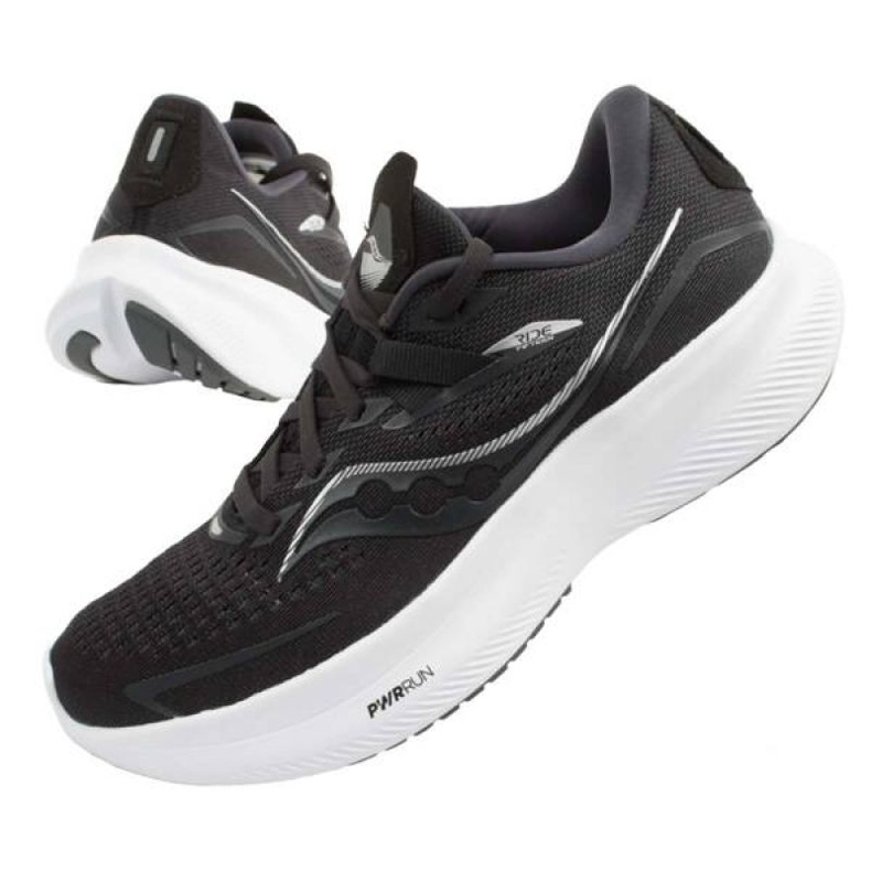 Chaussures de course Saucony Ride 15 W S10729-05 noir 1