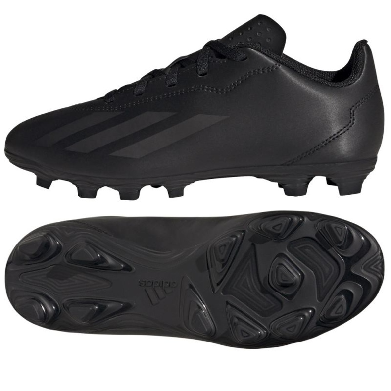Chaussures Adidas X CRAZYFAST.4 FxG Jr IE1590 noir 1