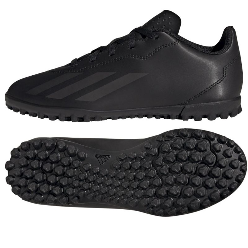 Chaussures Adidas X CRAZYFAST.4 Tf Jr IE4084 noir 1