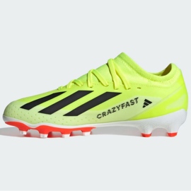 Chaussures Adidas X Crazyfast League Ll Mg Jr IF0683 jaune 1