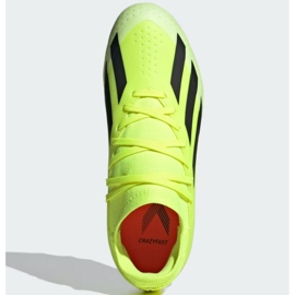 Chaussures Adidas X Crazyfast League Ll Mg Jr IF0683 jaune 2