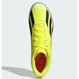 Chaussures Adidas X Crazyfast Club Tf M IF0723 jaune 2