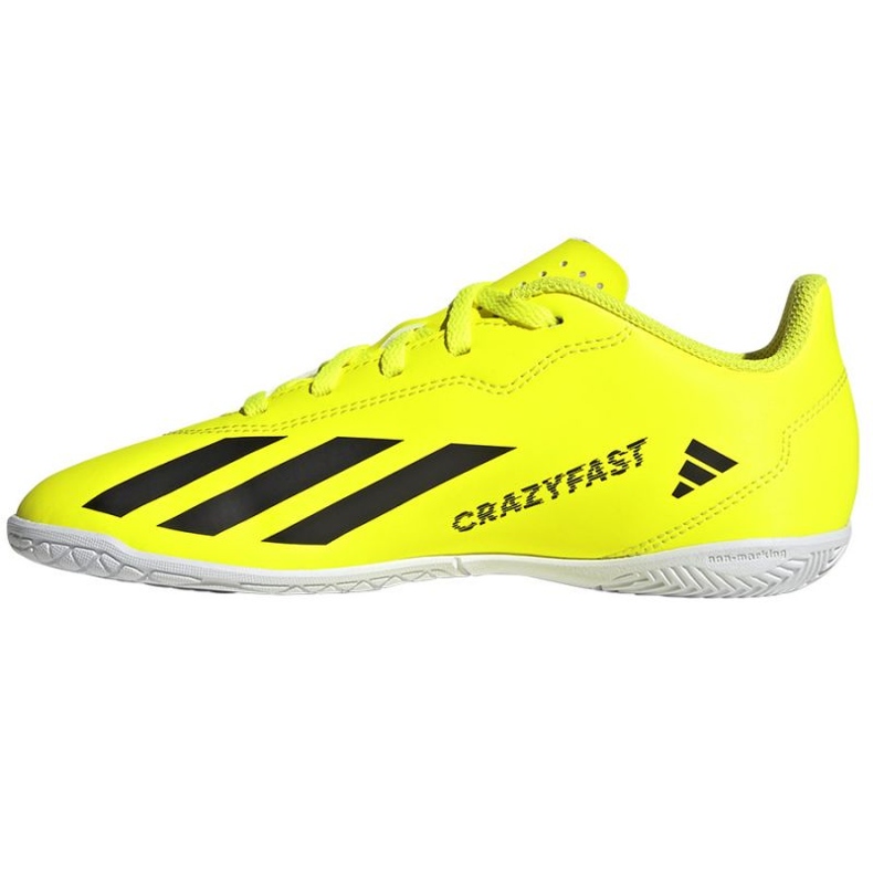 Chaussures Adidas X Crazyfast Club En Jr IF0710 jaune 1