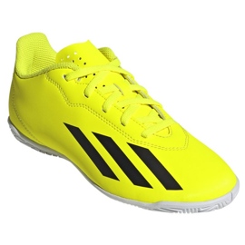 Chaussures Adidas X Crazyfast Club En Jr IF0710 jaune 2