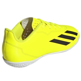 Chaussures Adidas X Crazyfast Club En Jr IF0710 jaune 3