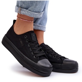 Baskets Femme En Tissu Noir Staneva le noir 10