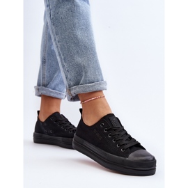 Baskets Femme En Tissu Noir Staneva le noir 6