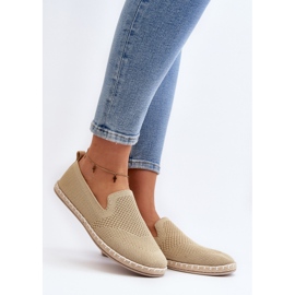 Espadrilles à enfiler femme Harmonie beiges 2 Espadrilles à enfiler femme Harmonie beiges 2