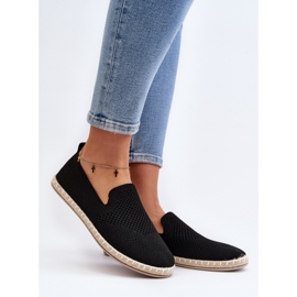 Espadrilles à enfiler Black Harmonie pour femmes le noir 2 Espadrilles à enfiler Black Harmonie pour femmes le noir 2