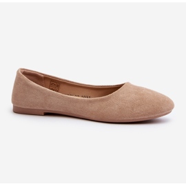 Ballerines Femme En Daim Beige Lasota 1
