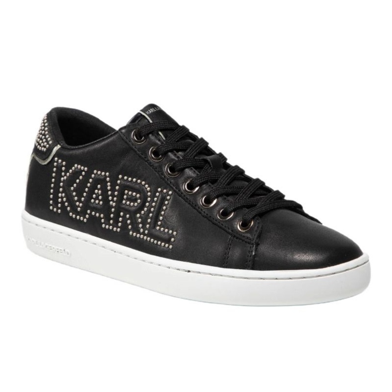 Karl Lagerfeld Chaussures Karl Lagefeld Kupsole Ii Karl Mikrostud Logo W KL61221 noir 1