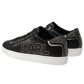 Karl Lagerfeld Chaussures Karl Lagefeld Kupsole Ii Karl Mikrostud Logo W KL61221 le noir 3