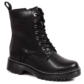 Bottes en cuir isolées Filippo W PAW80A noir le noir 1