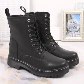 Bottes en cuir isolées Filippo W PAW80A noir le noir 2