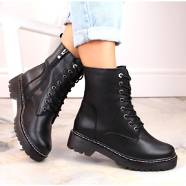 Bottes en cuir isolées Filippo W PAW80A noir le noir 4