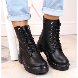 Bottes en cuir isolées Filippo W PAW80A noir le noir 5
