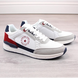 Chaussures de sport multicolores pour hommes Big Star LL174255 blanche 1
