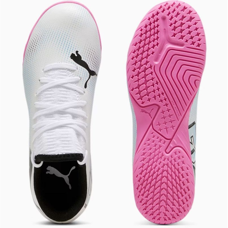 Chaussures de football Puma Future 7 Play It Jr 107739-01 blanche 1