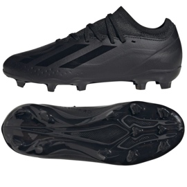 Chaussures de football adidas X Crazyfast.3 Fg Jr ID9355 noir 1