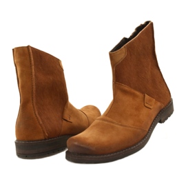 Olivier Bottes homme en cuir 553KZ rouge brun 6