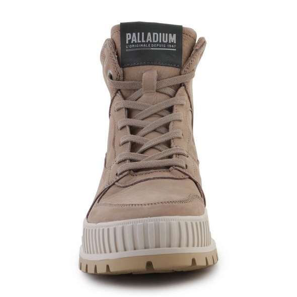 Chaussures Palladium Pallashock Hi Snk Stucco W 98357-223-M beige 1