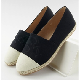 Esapdryle avec lettres noires en relief T267 brun 1