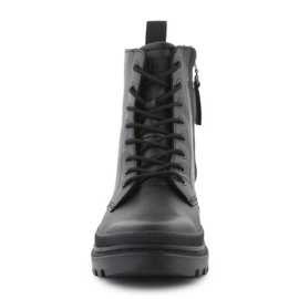 Chaussures Palladium Pallatrooper Off Lth 77972-001-M le noir 1