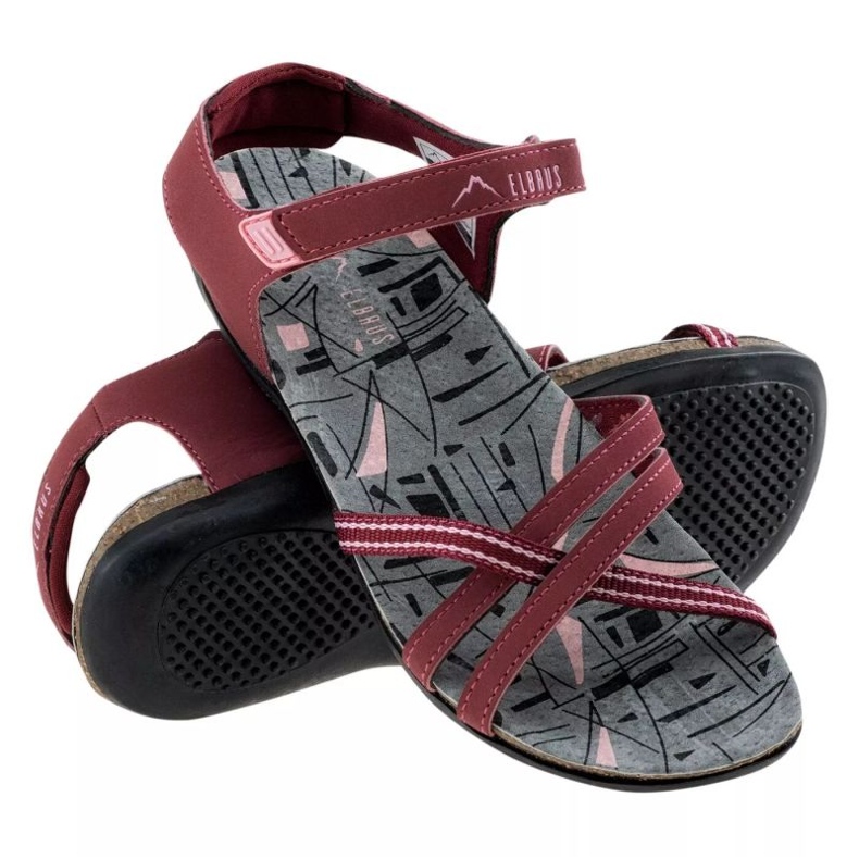 Sandales Elbrus Lavera W 92800224780 rouge 1