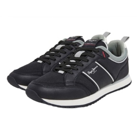 Chaussures Pepe Jeans Dublin Brand M PMS40009 noir 1
