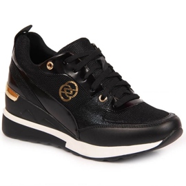 EVento W EVE274A chaussures compensées, noir le noir 6