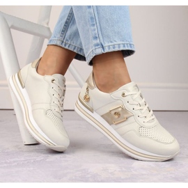 Rieker Chaussures Remonte W RKR643 en cuir beige 2