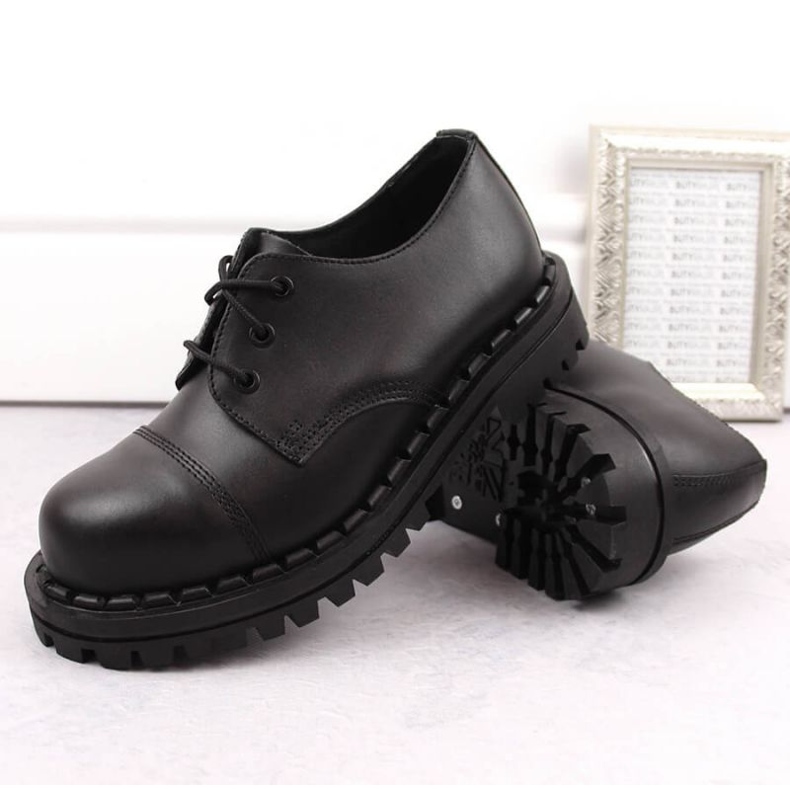 Gregor M GRE1206B bottes en cuir, noir le noir 2