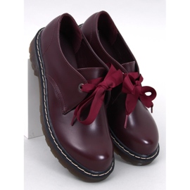 Bottes bovver Sherone Wine Red rouge 1