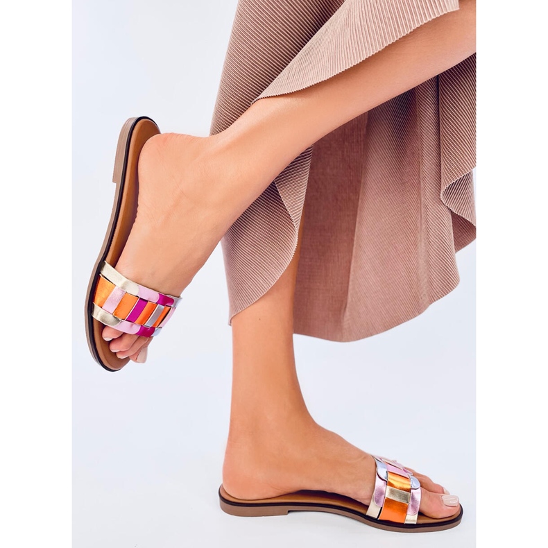 Tongs femme Lotts multicolores 2