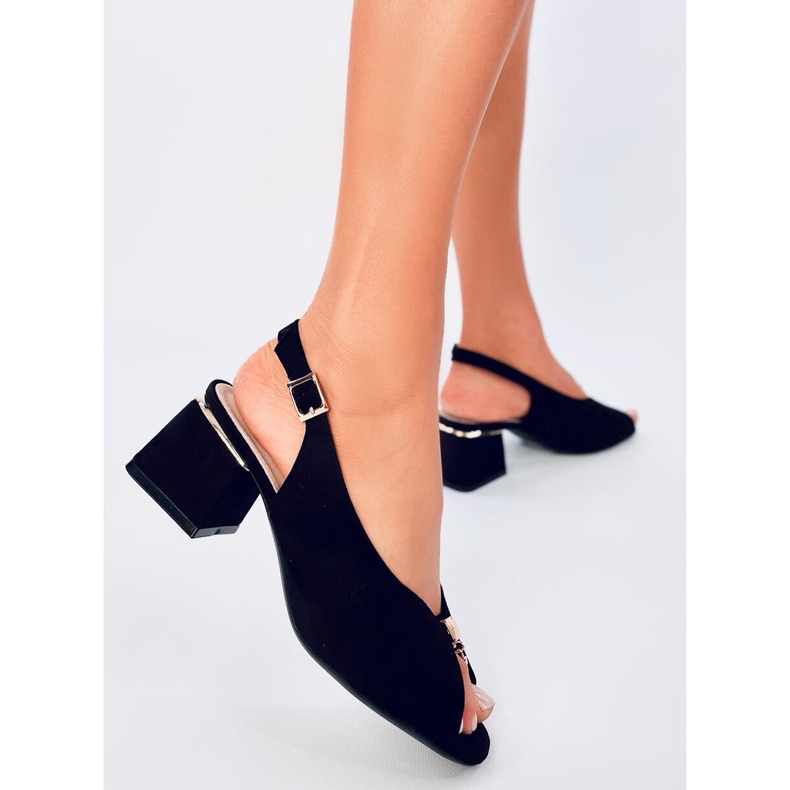 Seastar Vandell Sandales à talons hauts noires 2