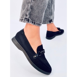 Mocassins ajourés Lucena Noir 2