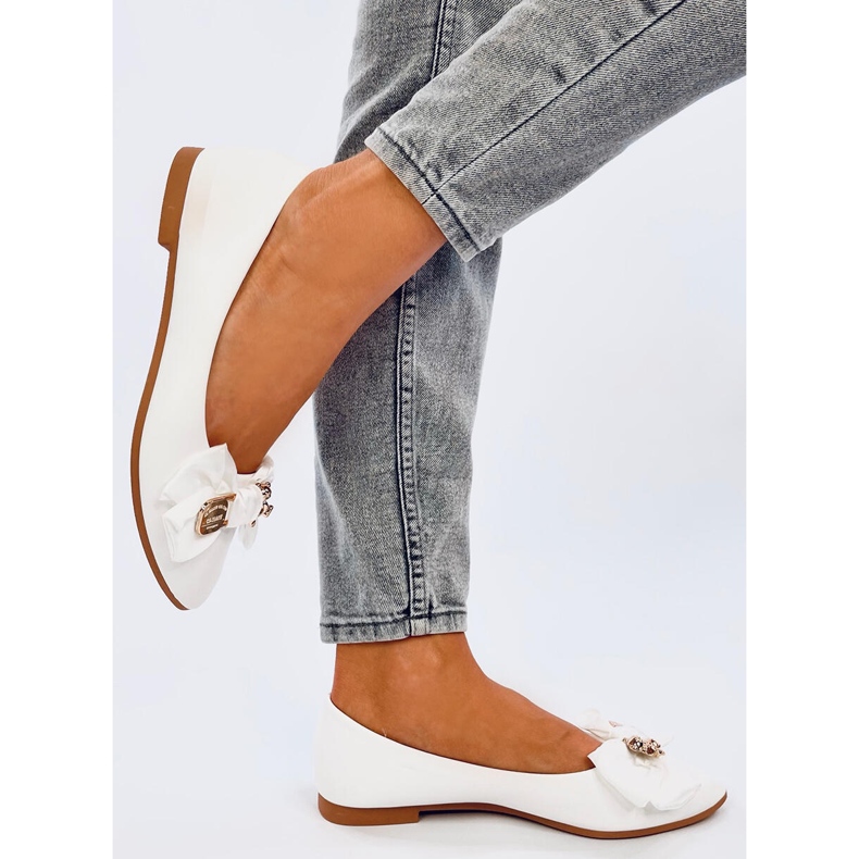 Bonnies Ballerines ours en peluche blanches 2