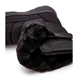 J. Star Bottes de neige isolées par velcro pour femmes noires Jawora le noir 2
