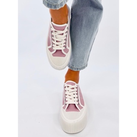 Baskets plateforme femme Dors Violet 1