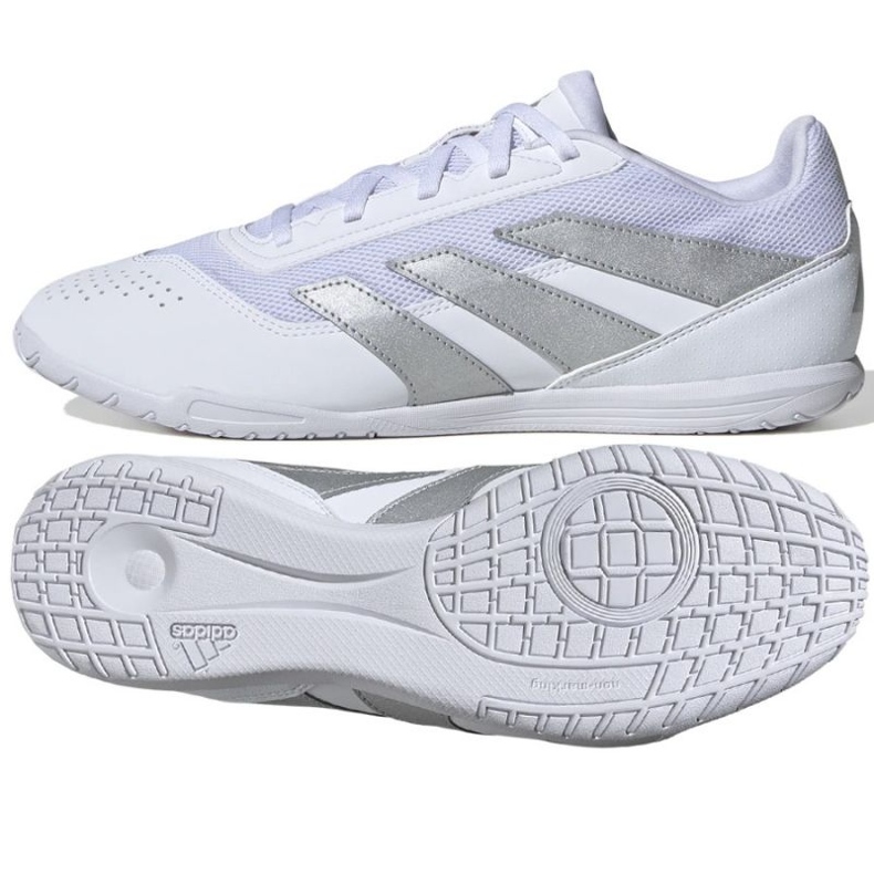 Chaussures de football Adidas Predator Club In M IG5449 blanc 1
