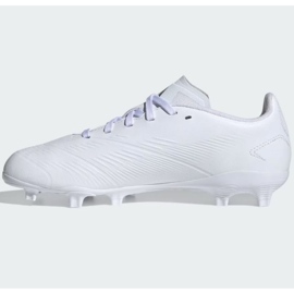 Chaussures de football Adidas Predator League L Jr Fg IG7749 blanc 1