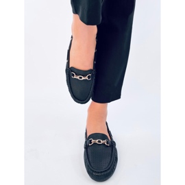 Mocassins femme Nisa Noir le noir 1