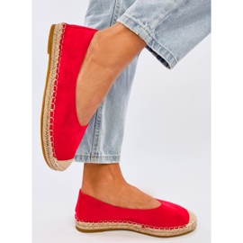 Espadrilles femme Treisa Rouge 2 Espadrilles femme Treisa Rouge 2