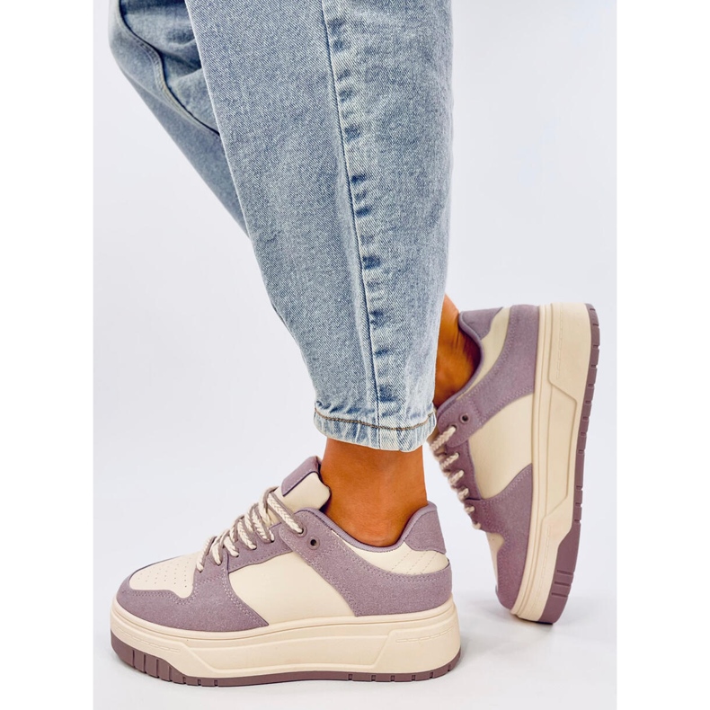 Baskets femme Minors Violet 2