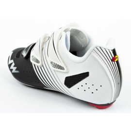 Northwave Torpedo 3S chaussures de cyclisme 80141004 51 blanc et noir blanche 2